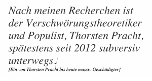subversiver Thorsten Pracht